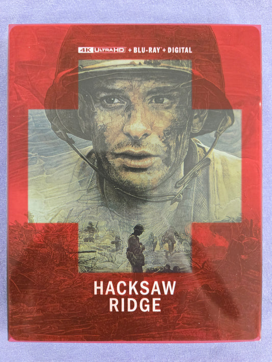 Hacksaw Ridge (2016) USED Steelbook w/ Slip - 4K UHD / Blu-ray