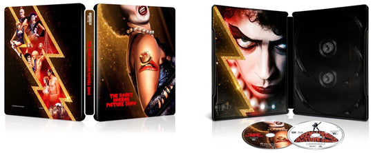 The Rocky Horror Picture Show (1975) UK Limited 50th Anniversary Steelbook - 4K UHD / Blu-ray Region Free