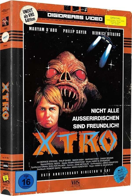 Xtro (LE 245 Mediabook - Blu-ray Region B)