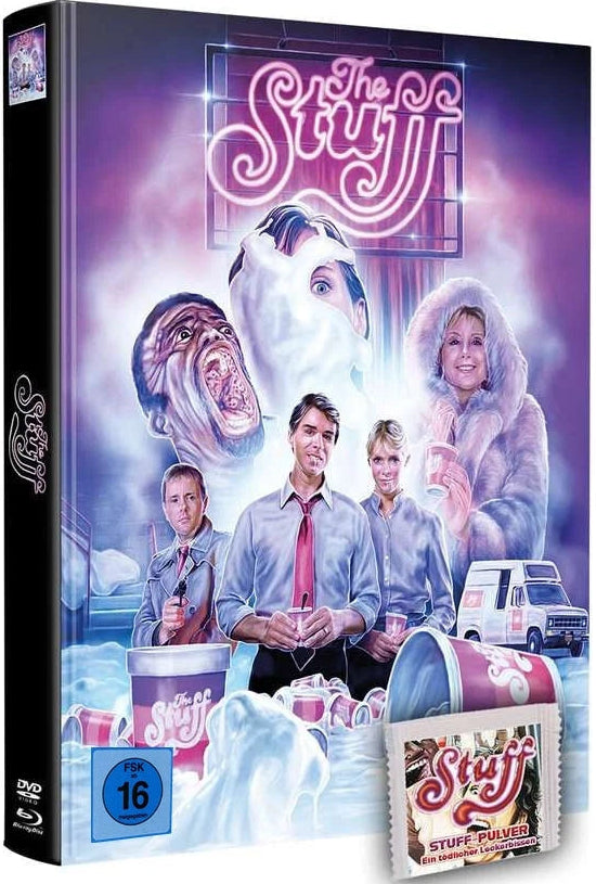 The Stuff (1985) LE 333 Padded Mediabook - Blu-ray Region B