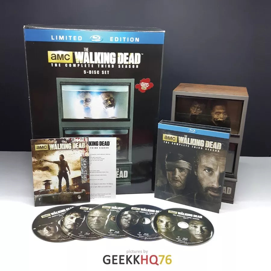 The Walking Dead: The Complete Third Season (Lionsgate) LE 5-disc set - Blu-Ray