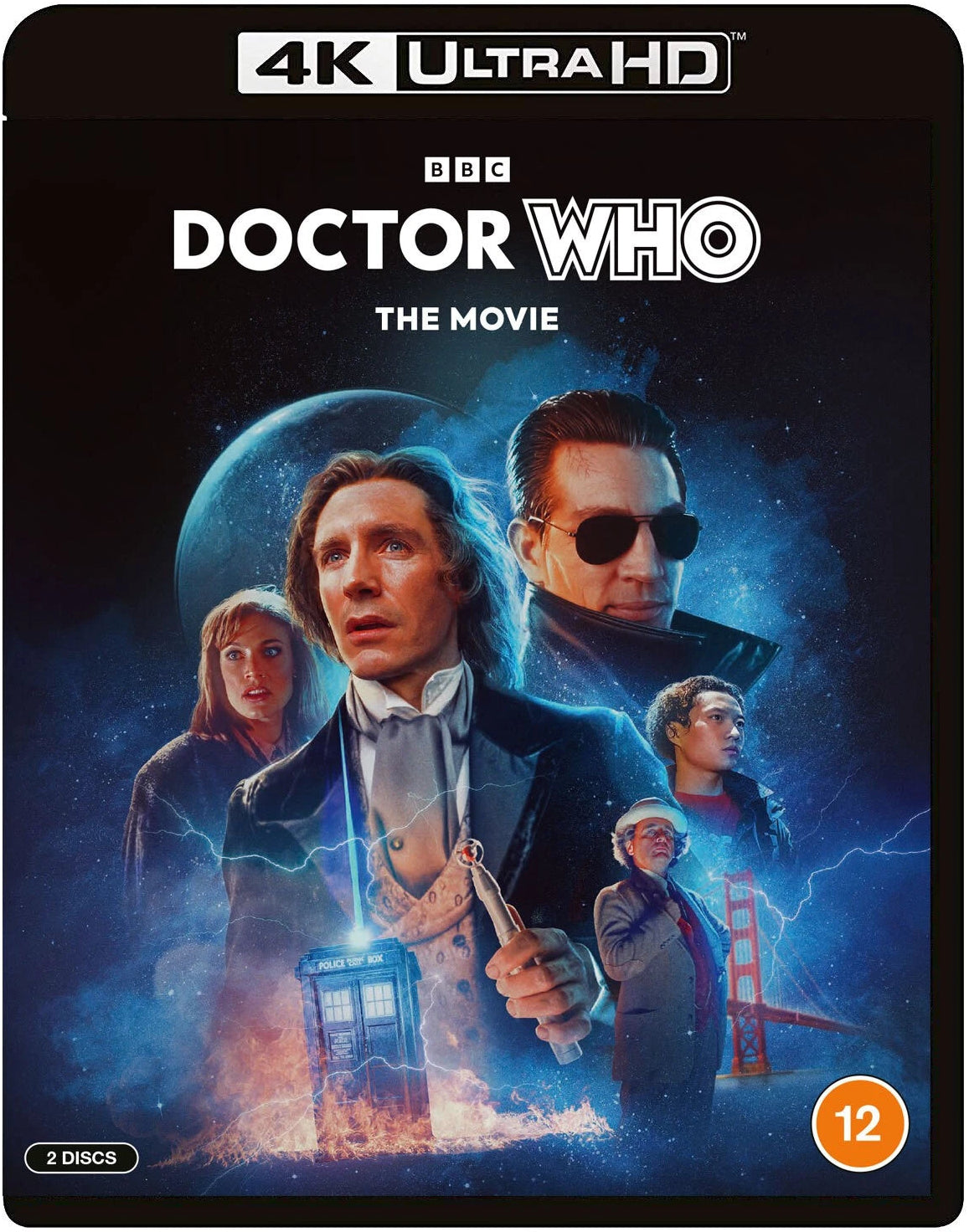 Doctor Who: The Movie (1996) LE Slipcover BBC - 4K UHD / Blu-ray Region B