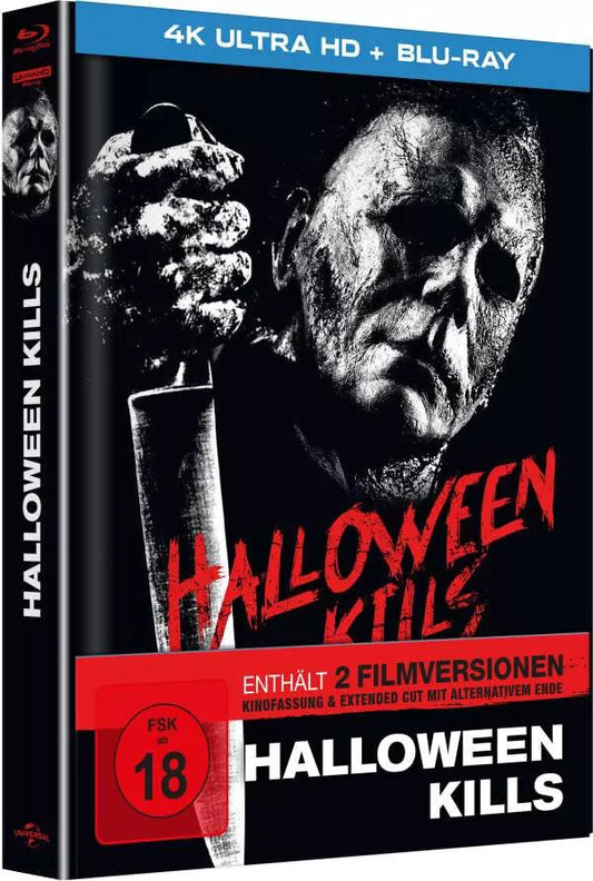 Halloween Kills (2021) LE 660 Mediabook - 4K UHD / Blu-ray Region Free