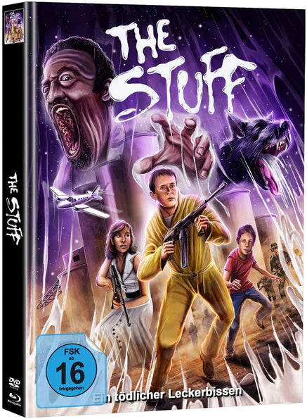 The Stuff (Limited Edition 500 Mediabook Cover B - Blu-ray Region B)