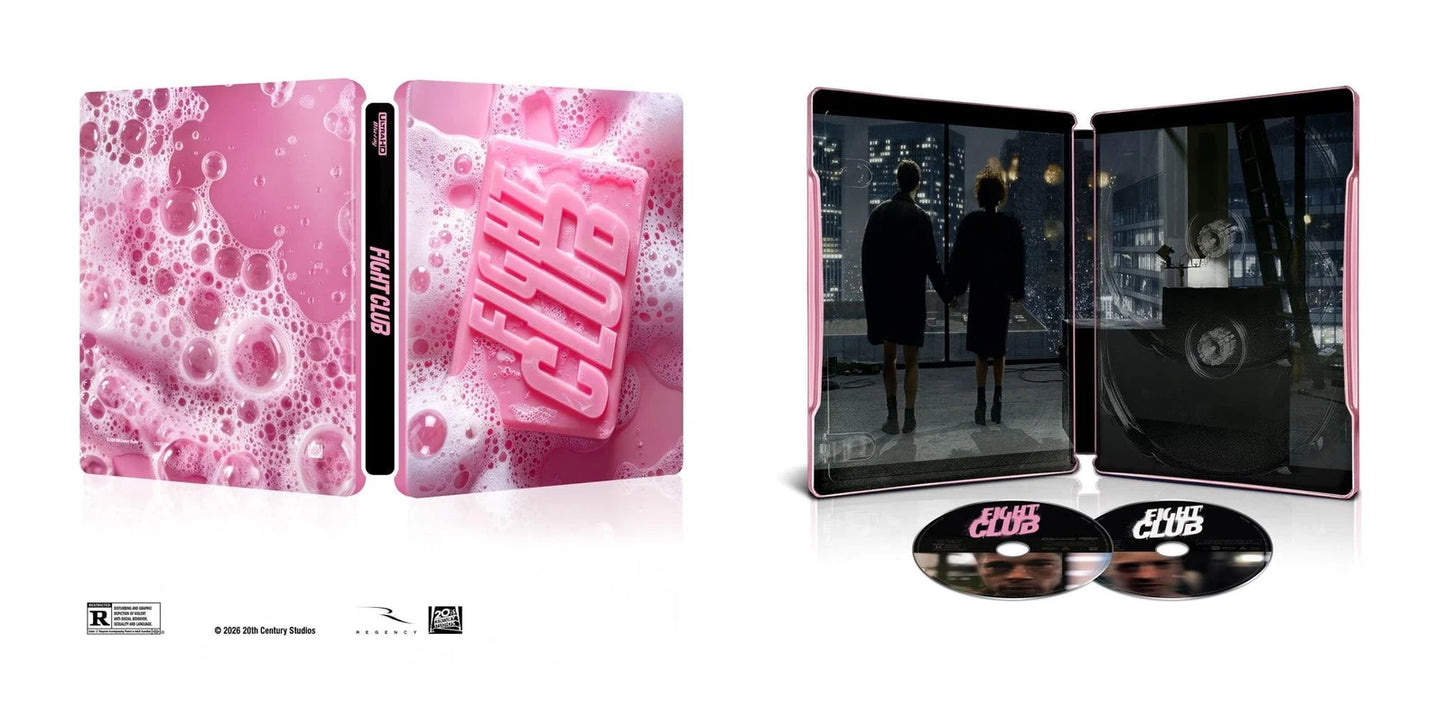 Fight Club (1999) Limited Edition Steelbook - 4K UHD / Blu-ray / Digital Code
