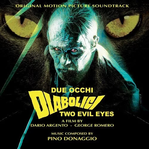 Two Evil Eyes (1990) Original Motion Picture OST by Pino Donaggio (BLUE VINYL)