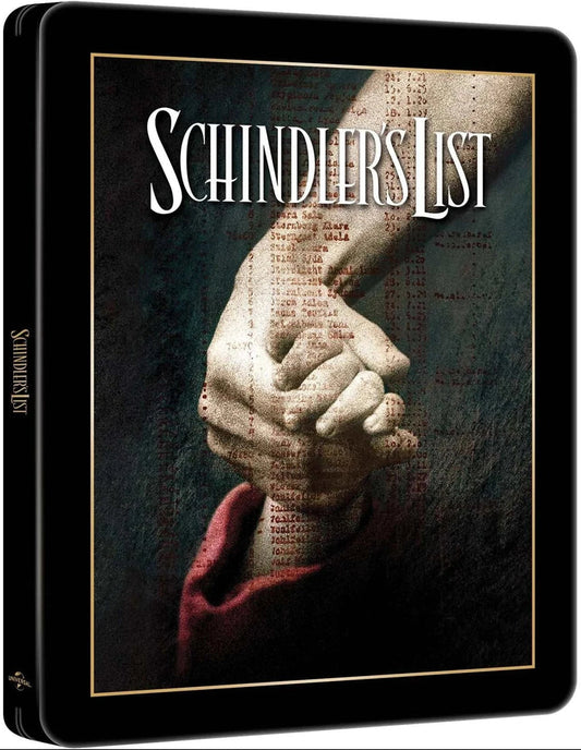 Schindler's List (1993) UK Theatrical Poster Limited Edition Steelbook - 4K UHD / Blu-ray Region Free