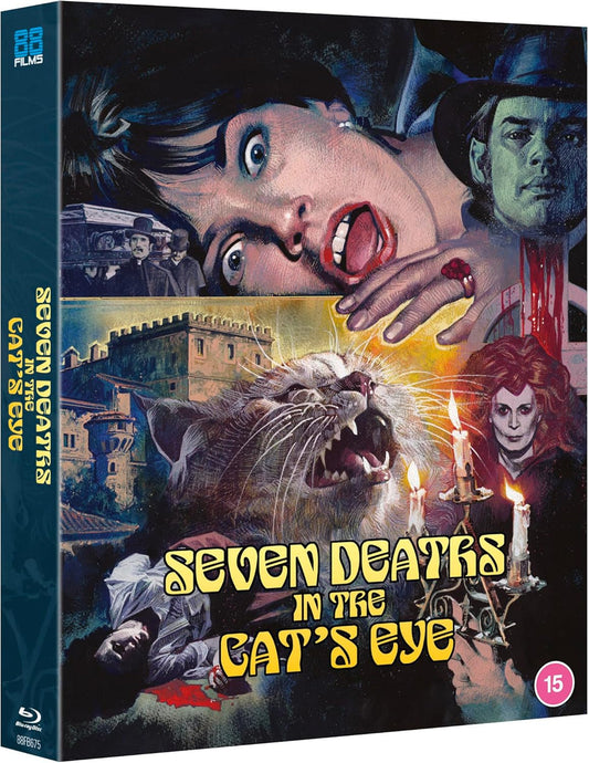 PRE-ORDER Seven Deaths In The Cat's Eye (1973) Limited Deluxe Edition 88 Films UK - Blu-ray Region B