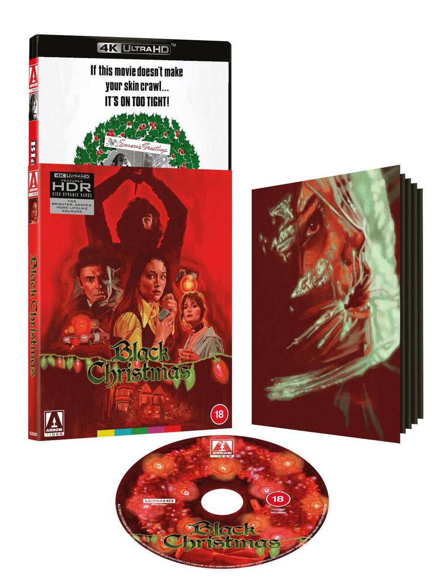 PRE-ORDER Black Christmas (1974) LE Slipcover Arrow UK - 4K UHD