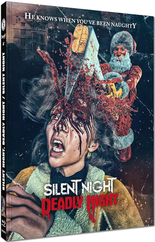 Silent Night, Deadly Night / SIlent Night (Double Feature) LE 250 Mediabook Cover B - Blu-ray Region Free