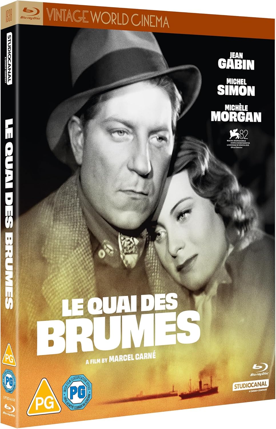 Le Quai Des Brumes (Aka The Port Of Shadows 1938) LE Slipcover StudioCanal - Blu-ray Region B