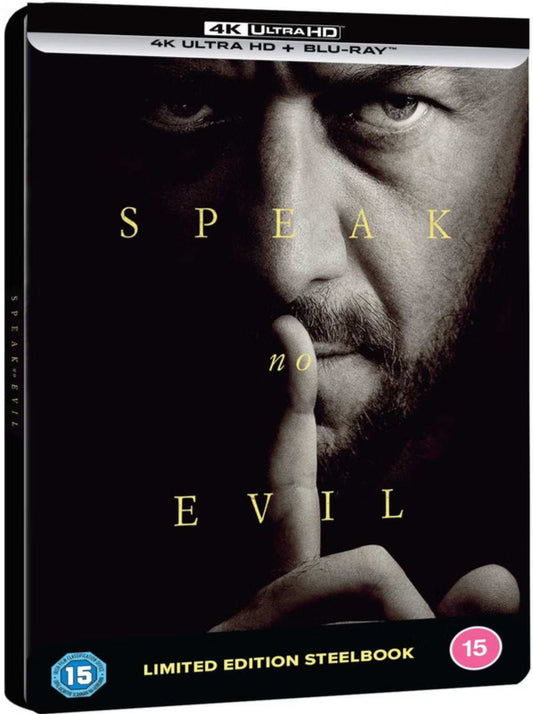 Speak No Evil (2024) UK Limited Edition Steelbook - 4K UHD / Blu-ray Region Free