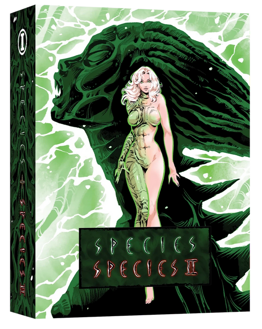 PRE-ORDER Species I + II (*NOTE*) Limited Edition 'Mutation' LARGE Hardbox - 4K UHD / Blu-ray