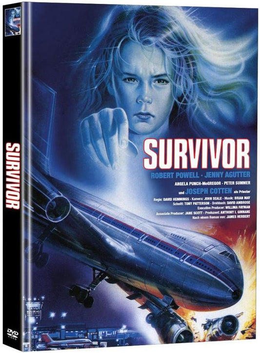 The Survivor (1981) (LE 222. Mediabook - Cover A. DVD Region 2)