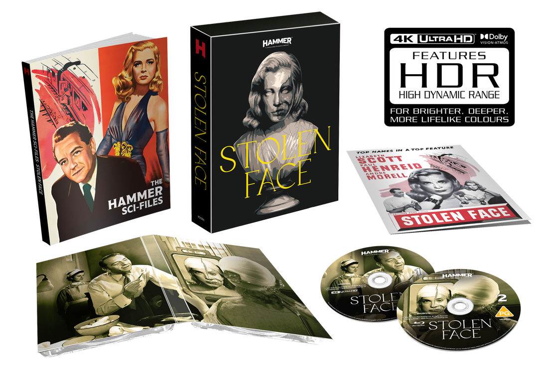 PRE-ORDER Stolen Face (1952) Limited Collector's Edition Hammer Films - 4K UHD / Blu-ray Region Free