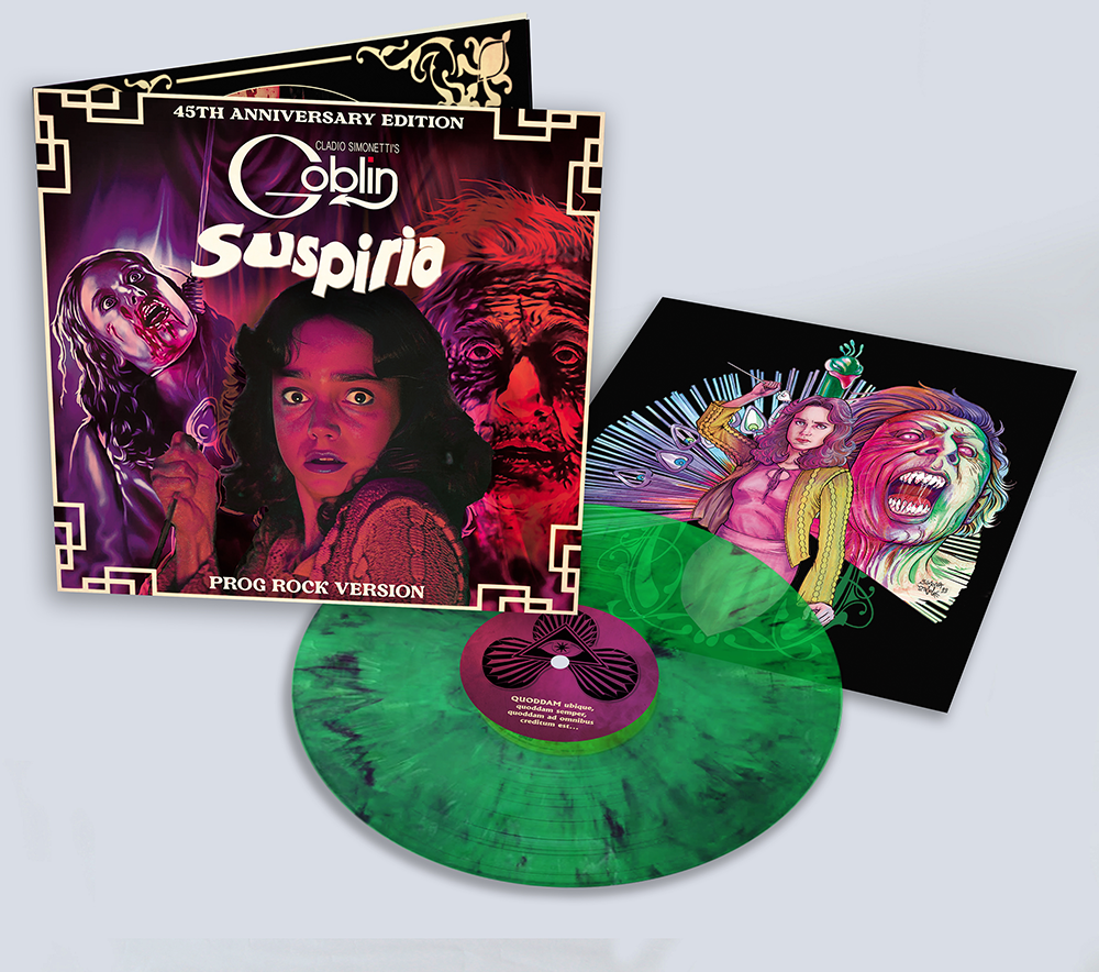 Suspiria (1977) LE 199 45th Anniversary Prog Version Deluxe OST (GREEN MARBLE VINYL)