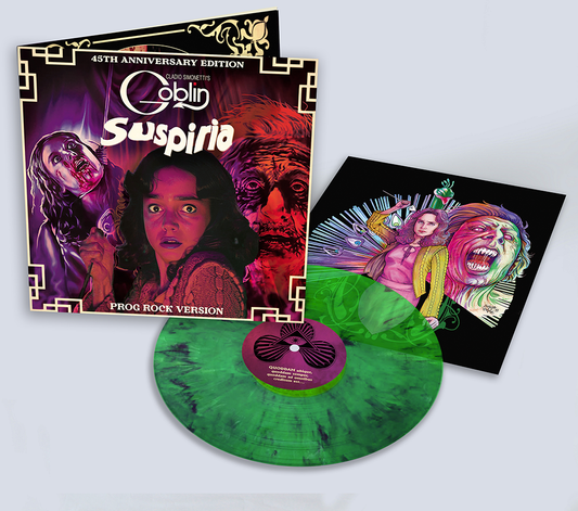 Suspiria (1977) LE 199 45th Anniversary Prog Version Deluxe OST (GREEN MARBLE VINYL)