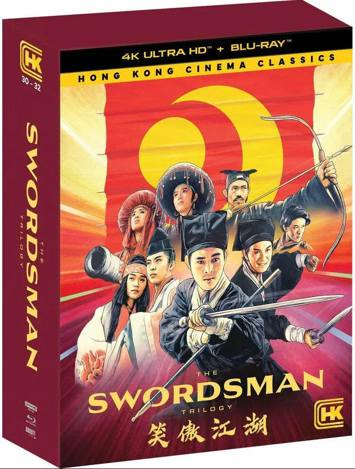 PRE-ORDER The Swordsman Trilogy - Hong Kong Cinema Classics Shout Factory - 4K UHD / Blu-ray