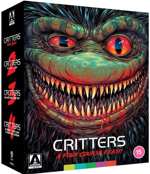 PRE-ORDER Critters: A Four Course Feast (1-4) 4-Disc LE Arrow UK - 4K UHD