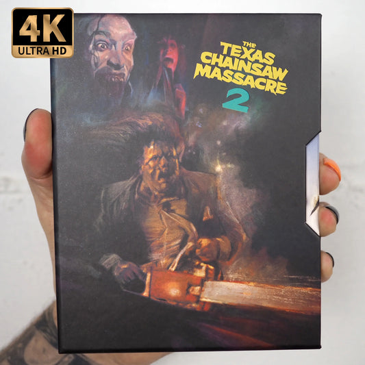 Texas Chainsaw Massacre 2 (Limited Edition Slipcase 4K UHD) Vinegar Syndrome