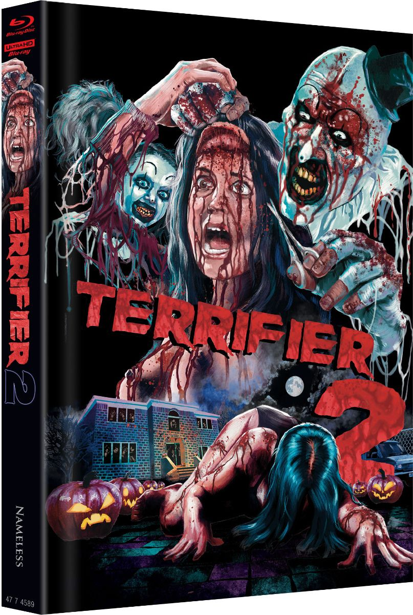 Terrifier 2 (2022) LE 999 Mediabook D - 4K UHD / Blu-ray Region B