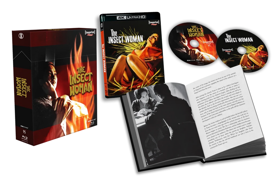 PRE-ORDER The Insect Woman (NOTE) Limited Edition Hardbox Imprint - 4K UHD / Blu-ray