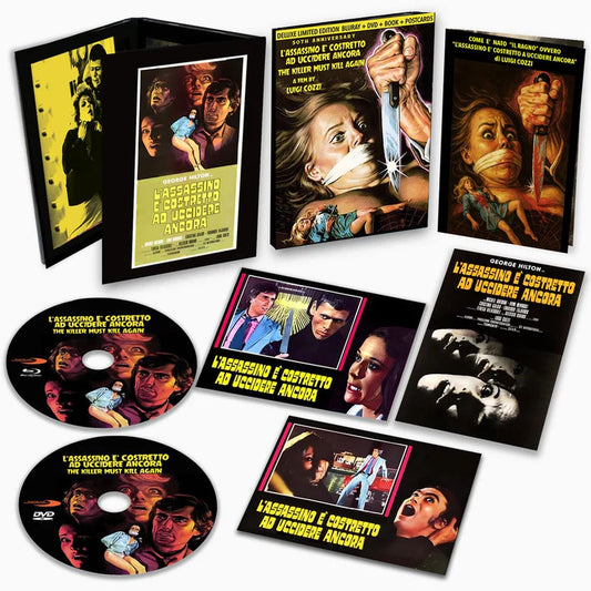 The Killer Must Kill Again (1975) Deluxe Edition Rustblade - Blu-ray Region Free