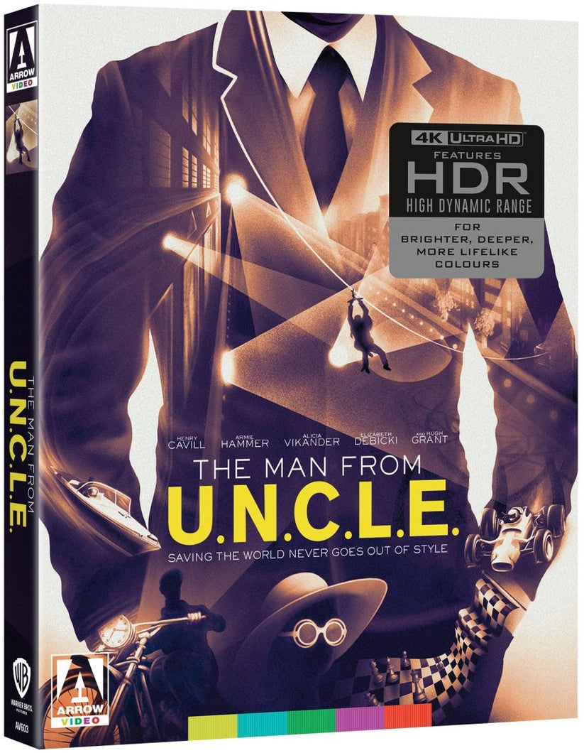 The Man From U.N.C.L.E. (2015) LE Slipcover Arrow US - 4K UHD