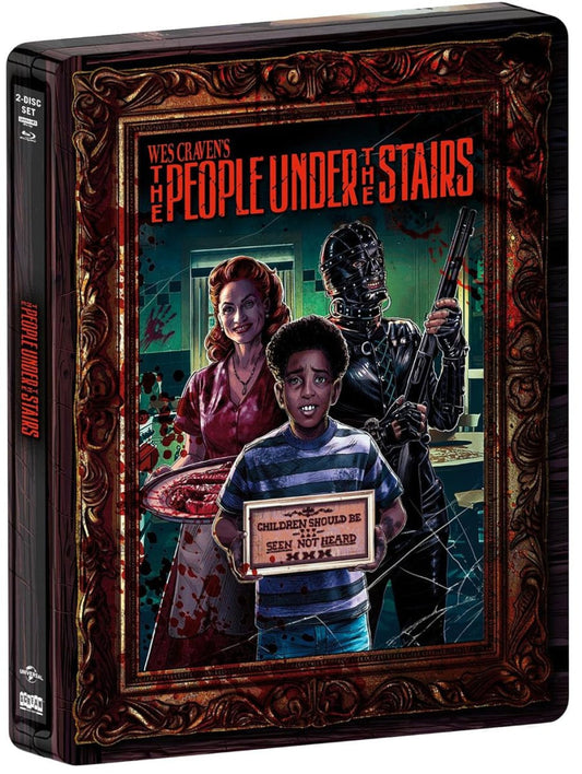 PRE-ORDER People Under the Stairs (1991) Limited Edition Steelbook Scream Factory - 4K UHD / Blu-ray