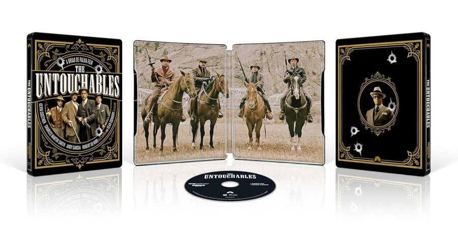 PRE-ORDER The Untouchables (1987) Limited Edition Steelbook Paramount - 4K UHD / Blu-ray