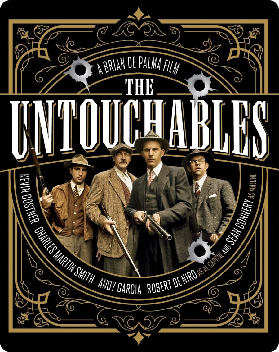 PRE-ORDER The Untouchables (1987) Limited Edition Steelbook Paramount - 4K UHD / Blu-ray