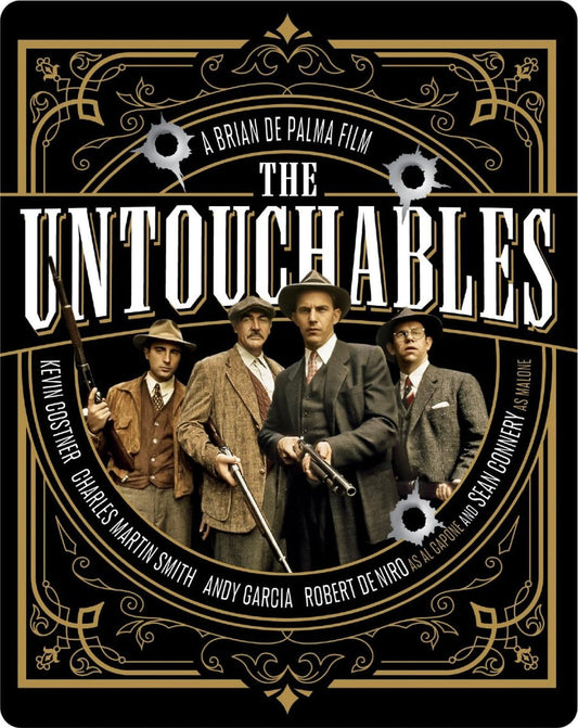 PRE-ORDER The Untouchables (1987) Limited Edition Steelbook Paramount - 4K UHD / Blu-ray