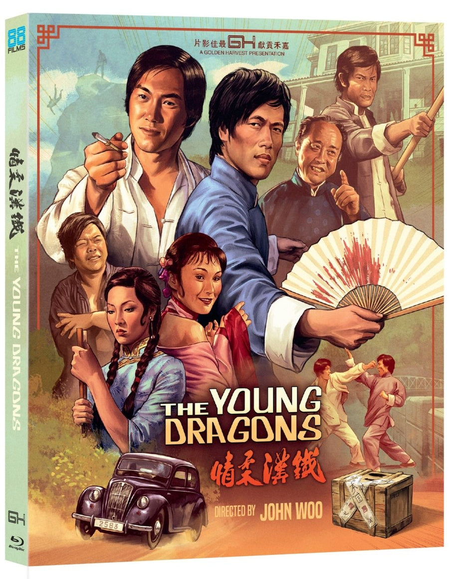 PRE-ORDER The Young Dragons (1974) LE Slipcover 88 Films US - Blu-ray