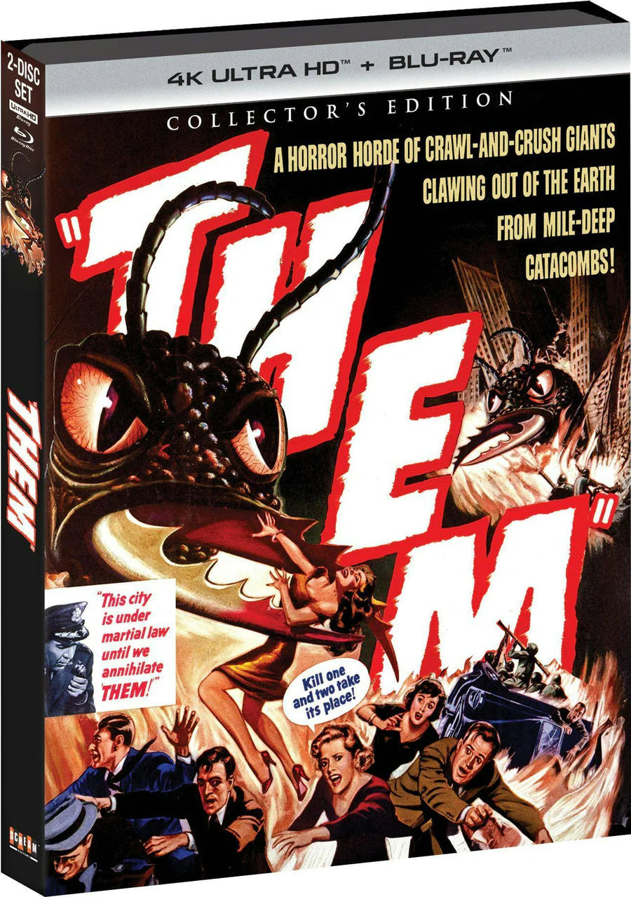PRE-ORDER Them! (1954) LE Slipcover Scream Factory - 4K UHD / Blu-ray