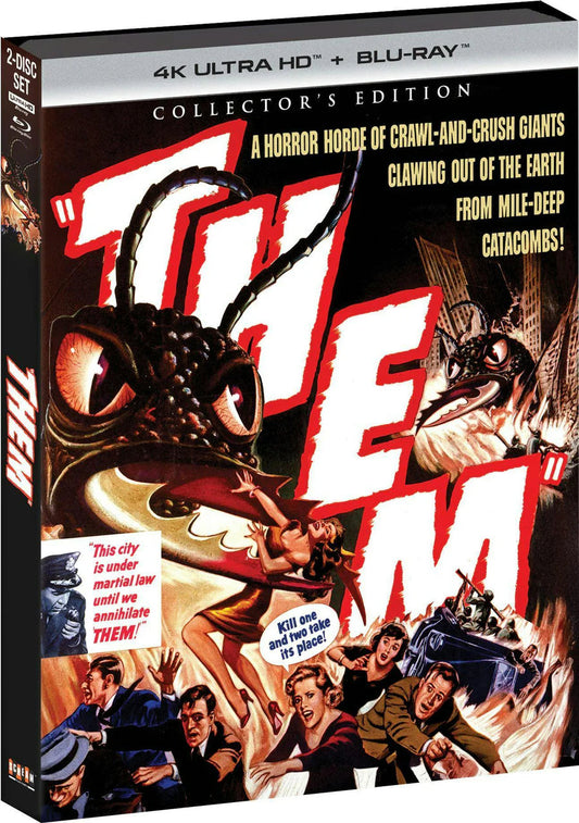 PRE-ORDER Them! (1954) LE Slipcover Scream Factory - 4K UHD / Blu-ray