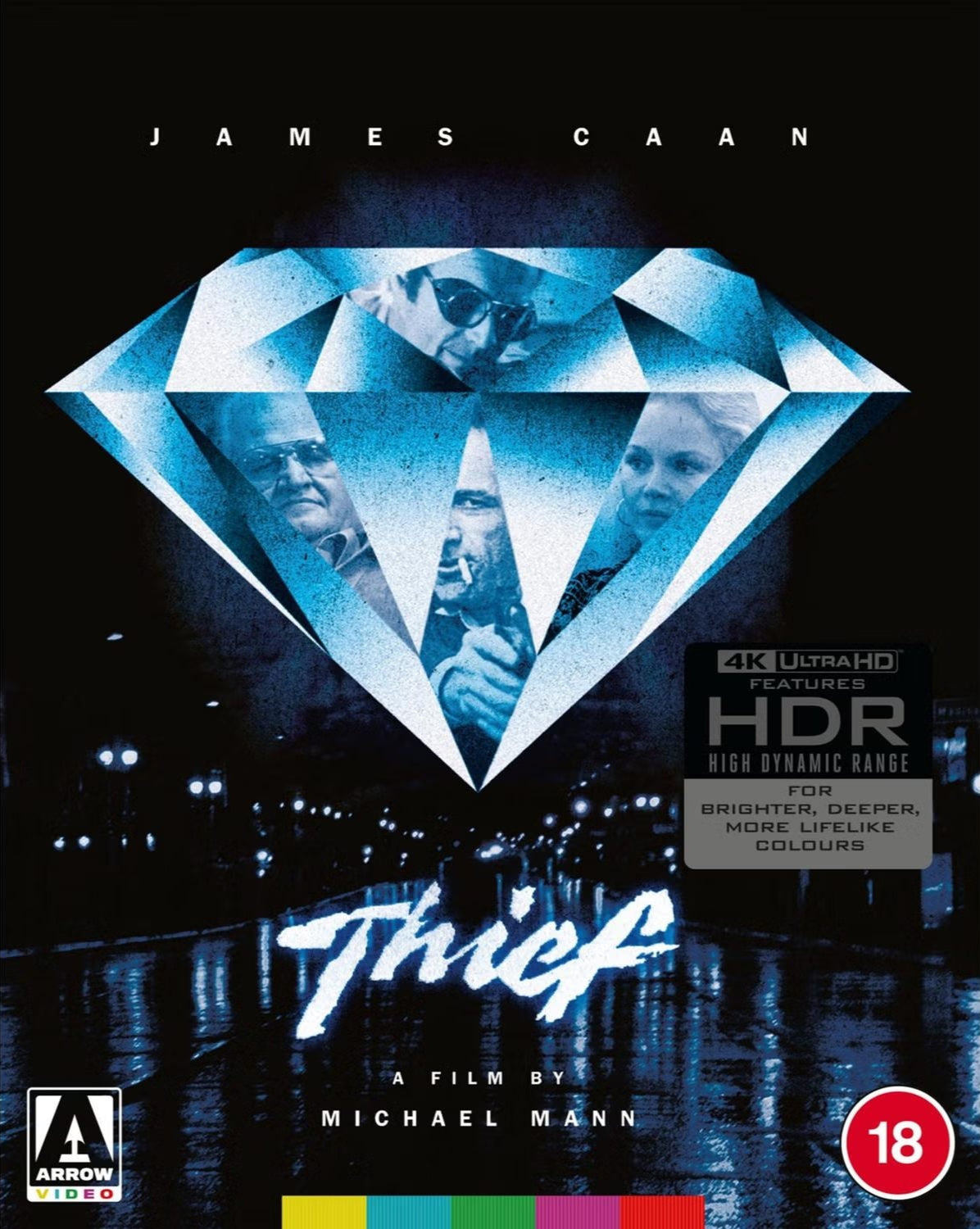 Thief (1981) LE Slipcover Arrow UK - 4K UHD / Blu-ray Region B