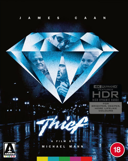 Thief (1981) LE Slipcover Arrow UK - 4K UHD / Blu-ray Region B