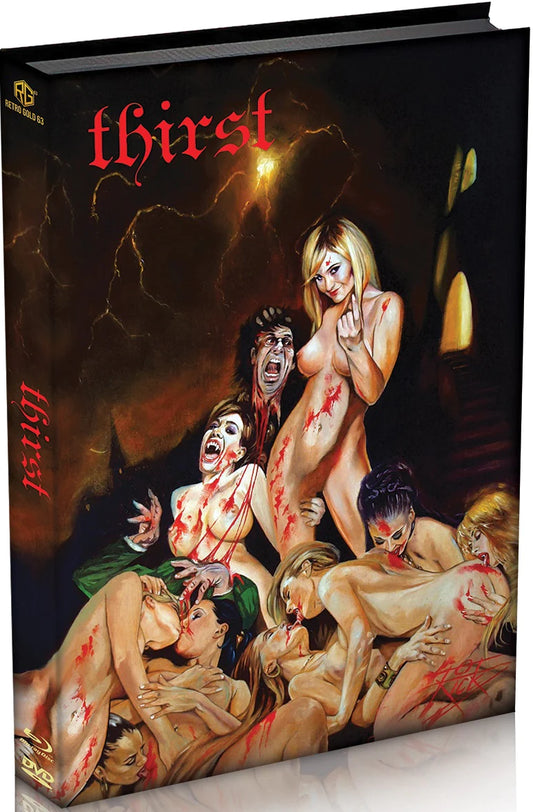 Thirst (1979) LE 333 Padded Mediabook Cover A - Blu-ray Region B