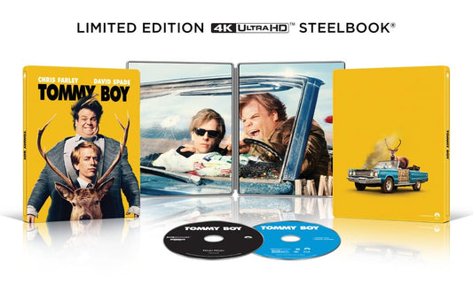 PRE-ORDER Tommy Boy (1995) Limited Edition Steelbook - 4K UHD / Blu-ray