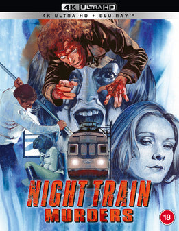 PRE-ORDER Night Train Murders (1975) Limited Deluxe Edition 88 Films - 4K UHD