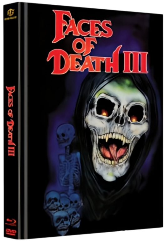 Faces of Death 3 (1985) LE 63 Mediabook Cover D - Blu-ray Region B