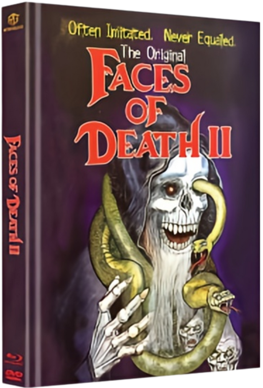 Faces of Death 2 (1981) LE 63 Mediabook Cover D - Blu-ray Region B