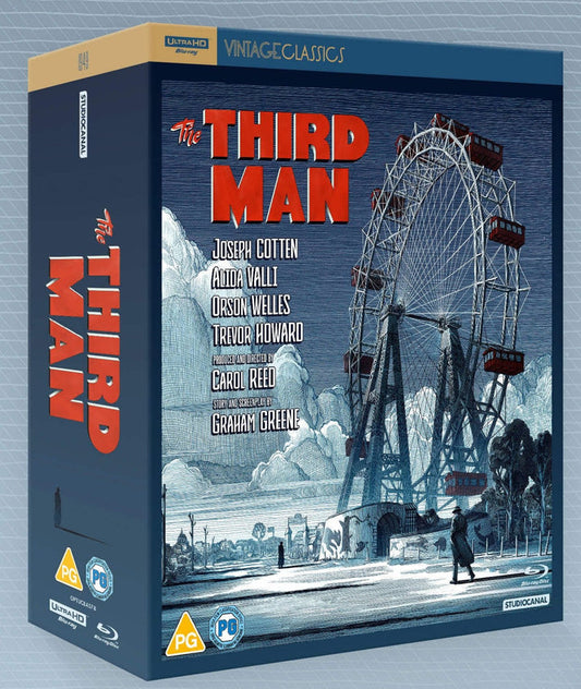 The Third Man (1949) **DING** 75th Anniversary Collector's Edition - 4K UHD / Blu-ray Region B