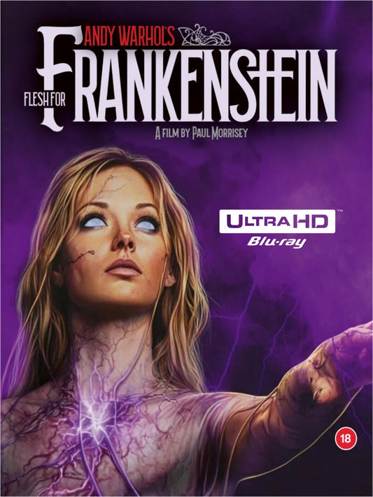 Flesh For Frankenstein (1973) Limited 1000 Collector's Edition - 4K UHD / Blu-ray Region Free