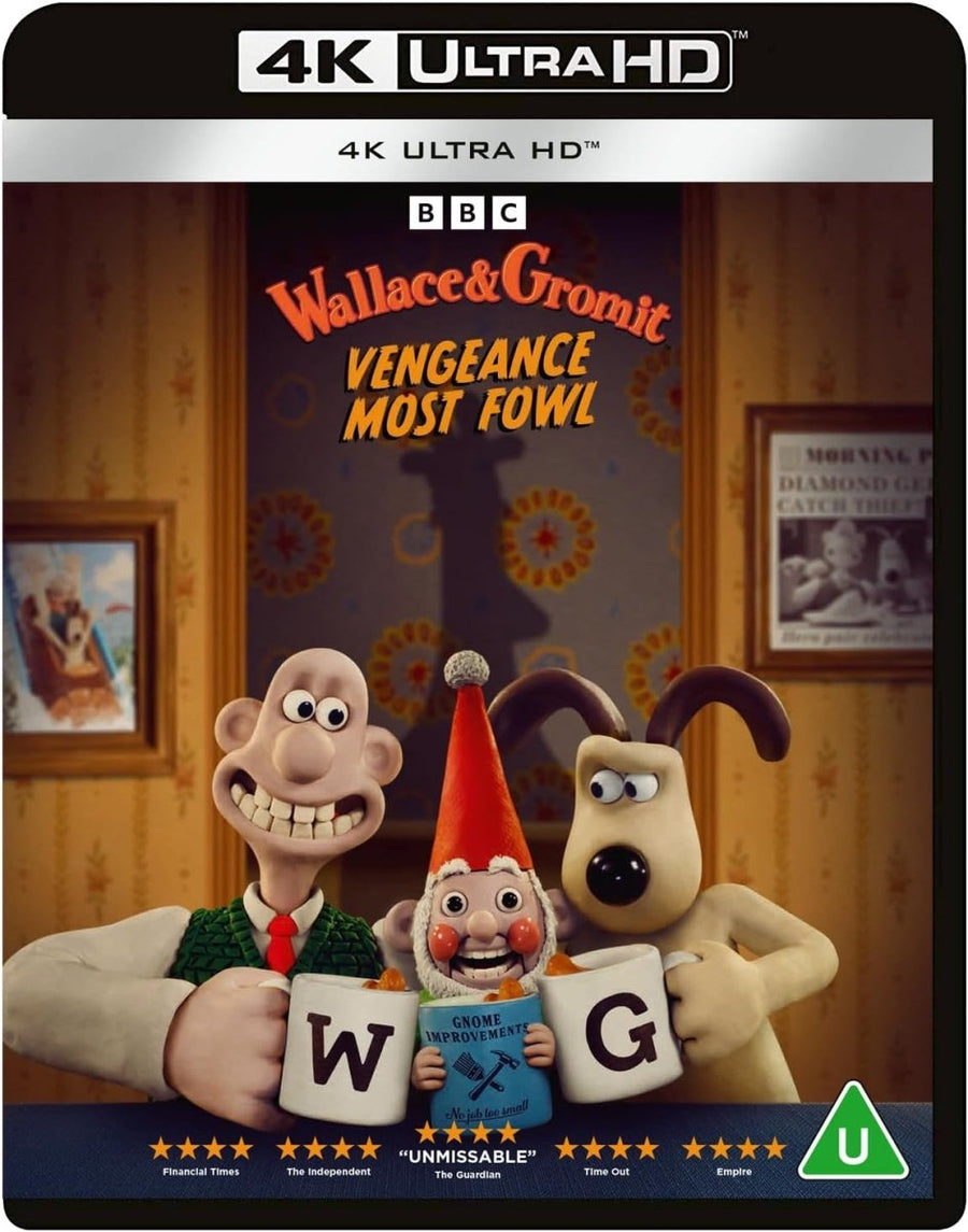 PRE-ORDER Wallace & Gromit: Vengeance Most Fowl (2024) BBC UK - 4K UHD