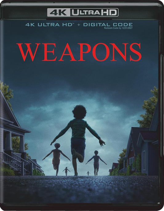 Weapons (2025) w/ Slipcover Warner Bros - 4K UHD + Digital Code