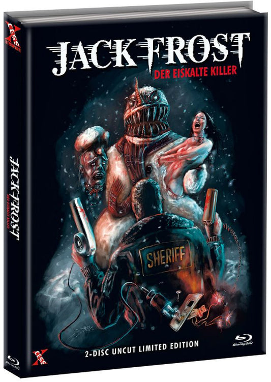 Jack Frost (1997) LE 222 Mediabook Cover B - Blu-ray Region B