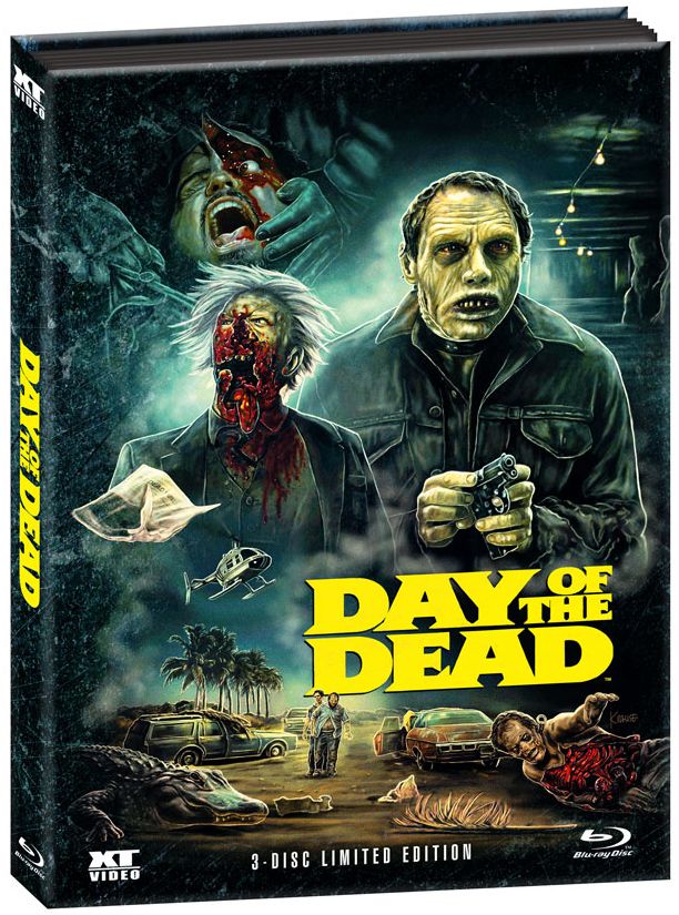 Day of the Dead (1985) LE 1000 Padded Mediabook - Blu-ray Region B